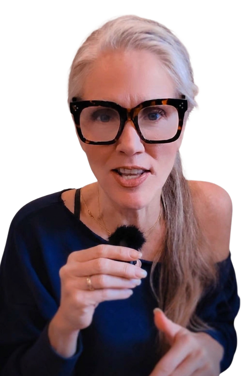 Mimi explaining the process